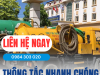 Thông tắc bồn cầu nghẹt tại cần thơ giá rẻ 