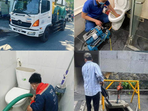 Dịch vụ thông cống nghẹt Cần Thơ uy tín, nhanh chóng, giá rẻ