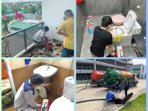 Dịch vụ thông cống nghẹt uy tín giá rẻ Miền Tây chuyên nghiệp