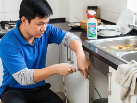 Thông bồn rửa chén Cần Thơ nhanh chóng, sạch triệt để