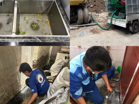 Dịch vụ Thông cống nghẹt Bình minh Vĩnh Long giá rẻ