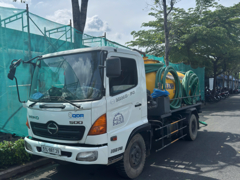 Hút hầm cầu giá rẻ Vũng Liêm, Vĩnh Long 