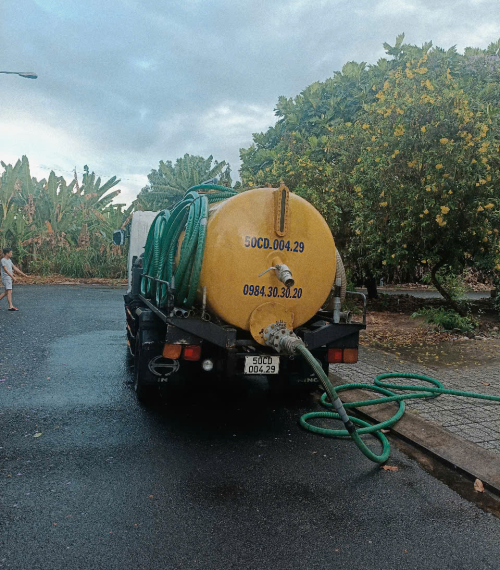 Dịch Vụ Rút Hầm Cầu Quận Ô Môn Giá Rẻ, Cam Kết Sạch 100%