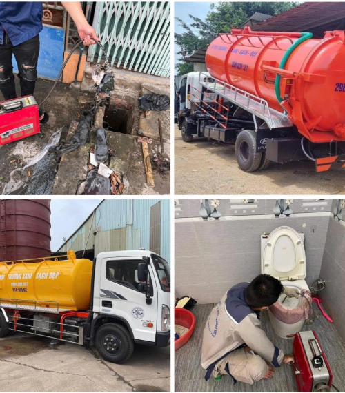 Hút Hầm Cầu Phú Tân, Cà Mau uy tín, giá rẻ