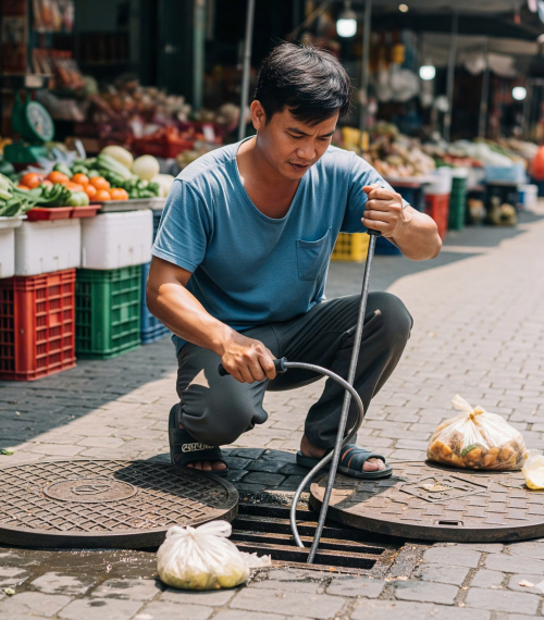 Hút Hầm Cầu Trà Ôn Vĩnh Long uy tín, nhanh chóng