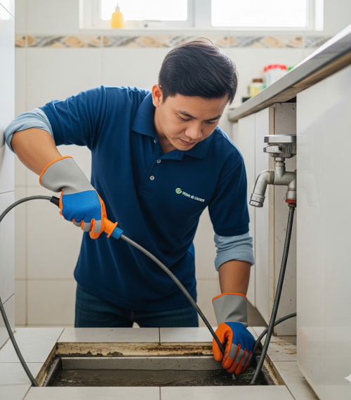 Thông Cống Nghẹt Tam Bình Vĩnh Long Uy Tín_Sạch 100%