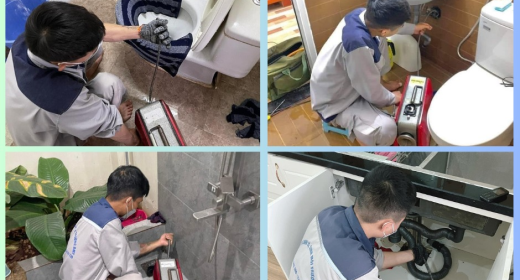 Thông tắc cống tại nhà 