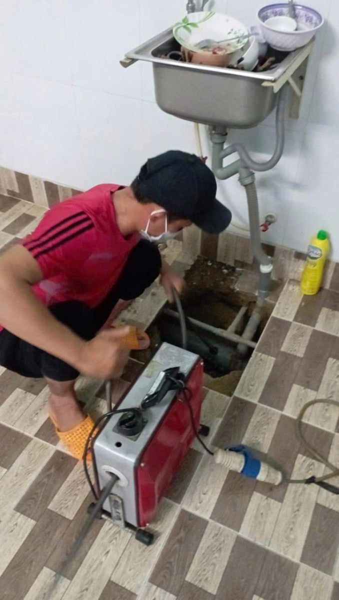 Thông cống nghẹt Cái Răng Cần Thơ
