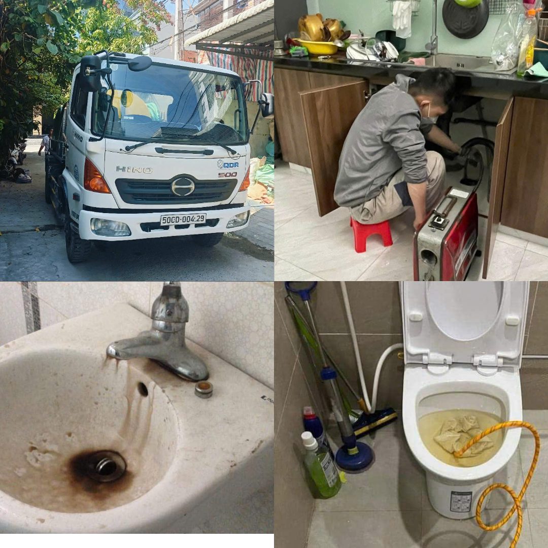 thông cống nghẹt Cần Thơ