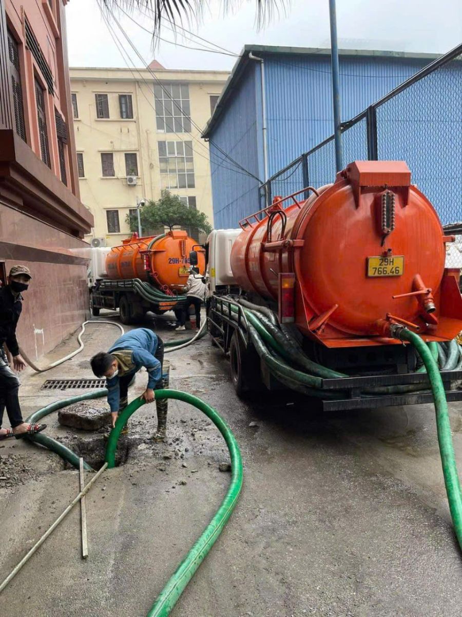 Hút hầm cầu Phường Thới Long, Cần Thơ