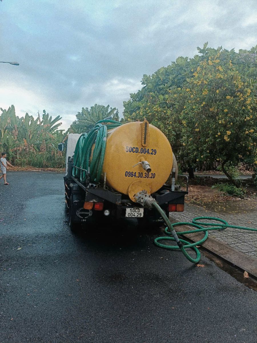 Hút hầm cầu giá rẻ Tam Bình, Vĩnh Long