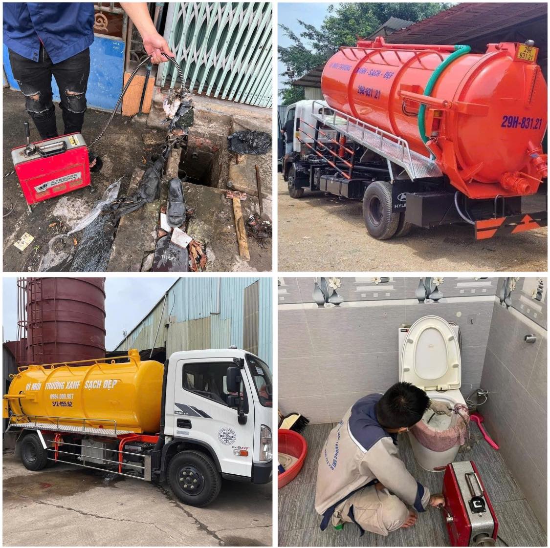 Hút hầm cầu giá rẻ Mang Thít, Vĩnh Long