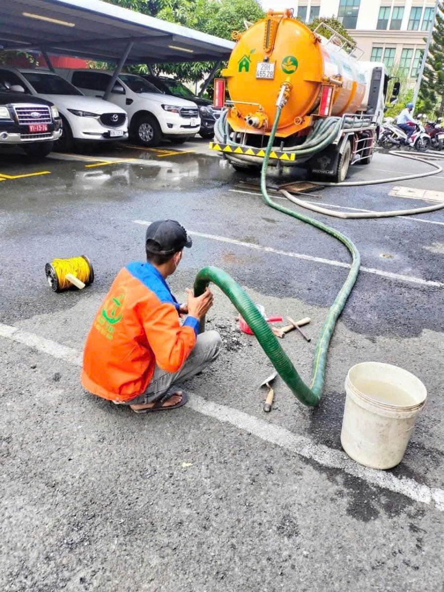 xe hút hầm cầu An Phú hiện đại