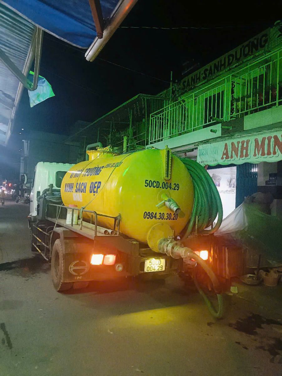 Hút Hầm Cầu Châu Phú, An Giang