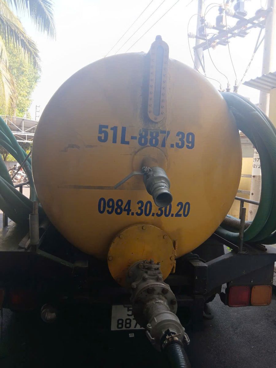 xe hút hầm cầu An Giang
