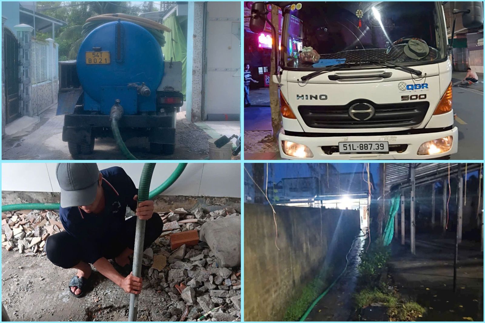 Hút Hầm Cầu Trần Đề, Sóc Trăng