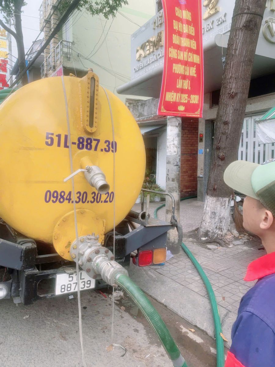 Hút hầm cầu ninh kiều
