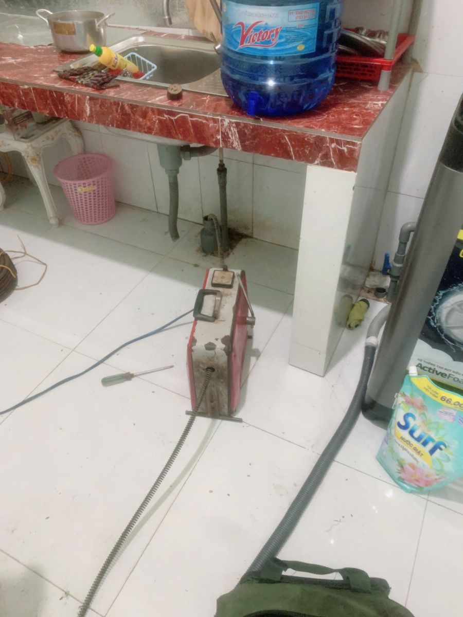 thông cống nghẹt Vĩnh Lợi, Bạc Liêu.