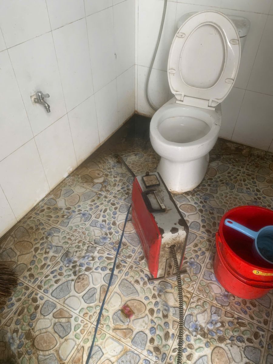 Thông cống nghẹt quận cái răng