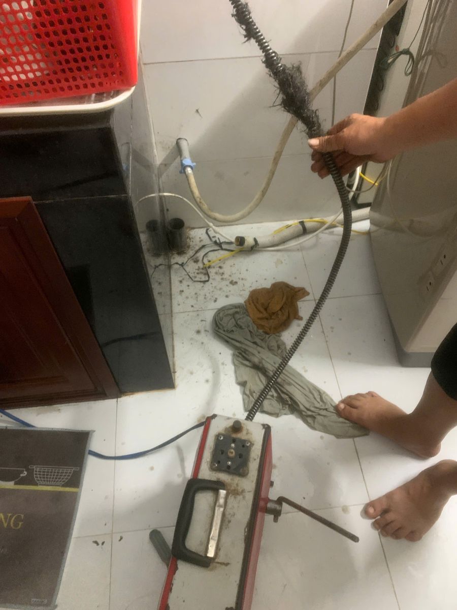 Thông cống nghẹt quận cái răng